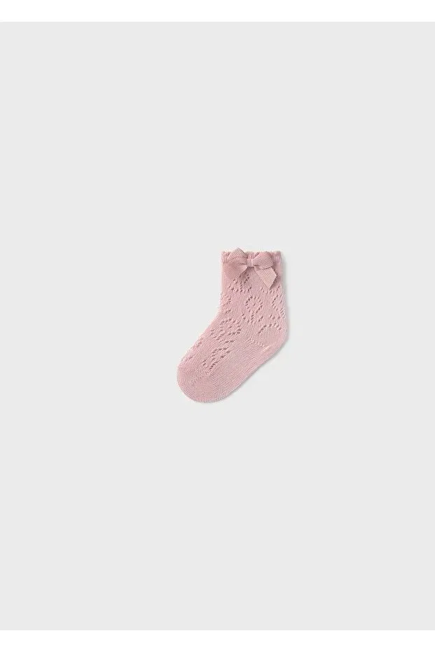 Детские носки для девочек ажурные Mayoral, Pink