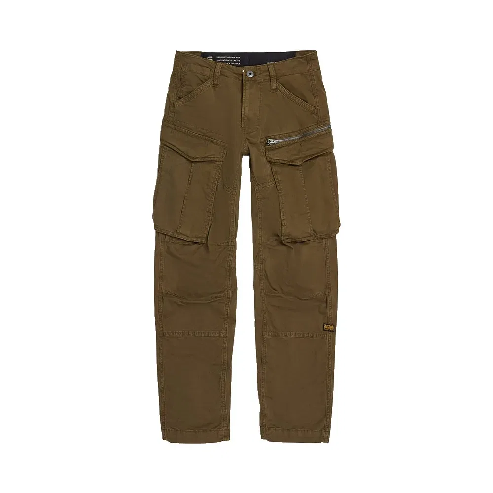 Брюки Rovic 3D Regular Tapered Fit G-Star, зеленый — фото 3