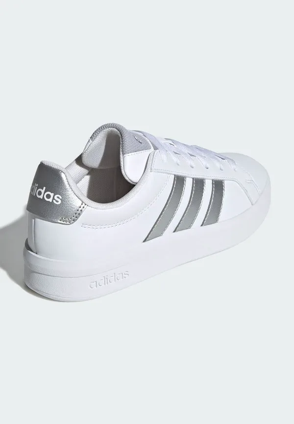 Кроссовки grand court 3.0 Adidas Sportswear, Cloud White Silver Metallic Silver Metallic — фото 4