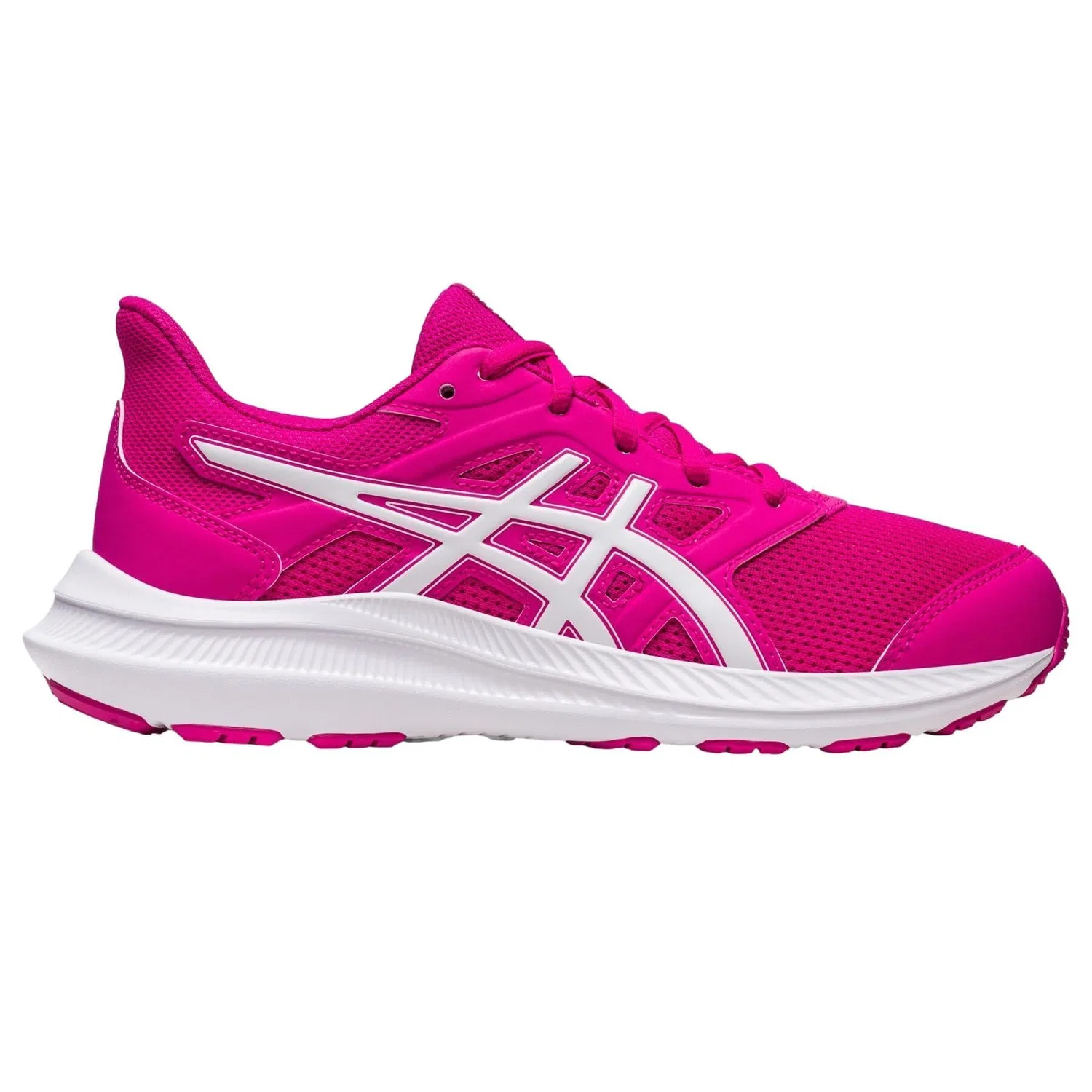 Детские кроссовки для мальчиков с максимальной амортизацией Jolt 4 Gs ASICS, Pink — фото 3