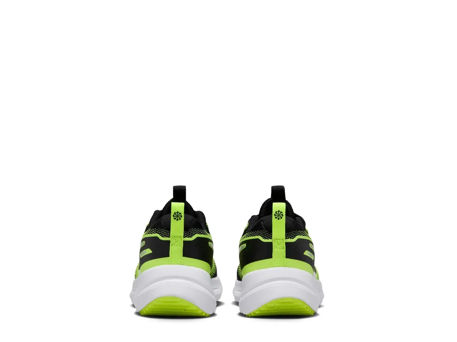 Кроссовки детские Cosmic Runner, Nike, черно-зеленые — фото 2