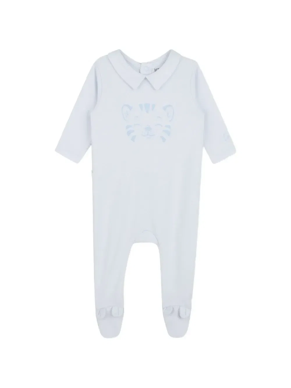 Пижама с воротником Питер Пэн Kenzo Kids, синий