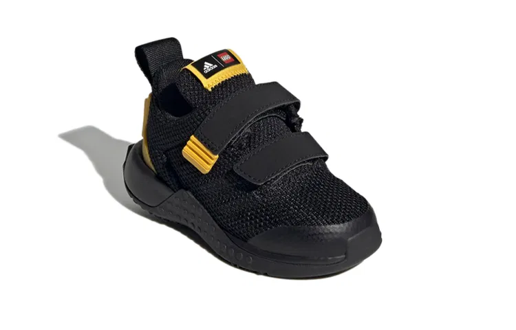 Детские кроссовки для малышей с принтом LEGO Sport Pro Adidas, Black — фото 4