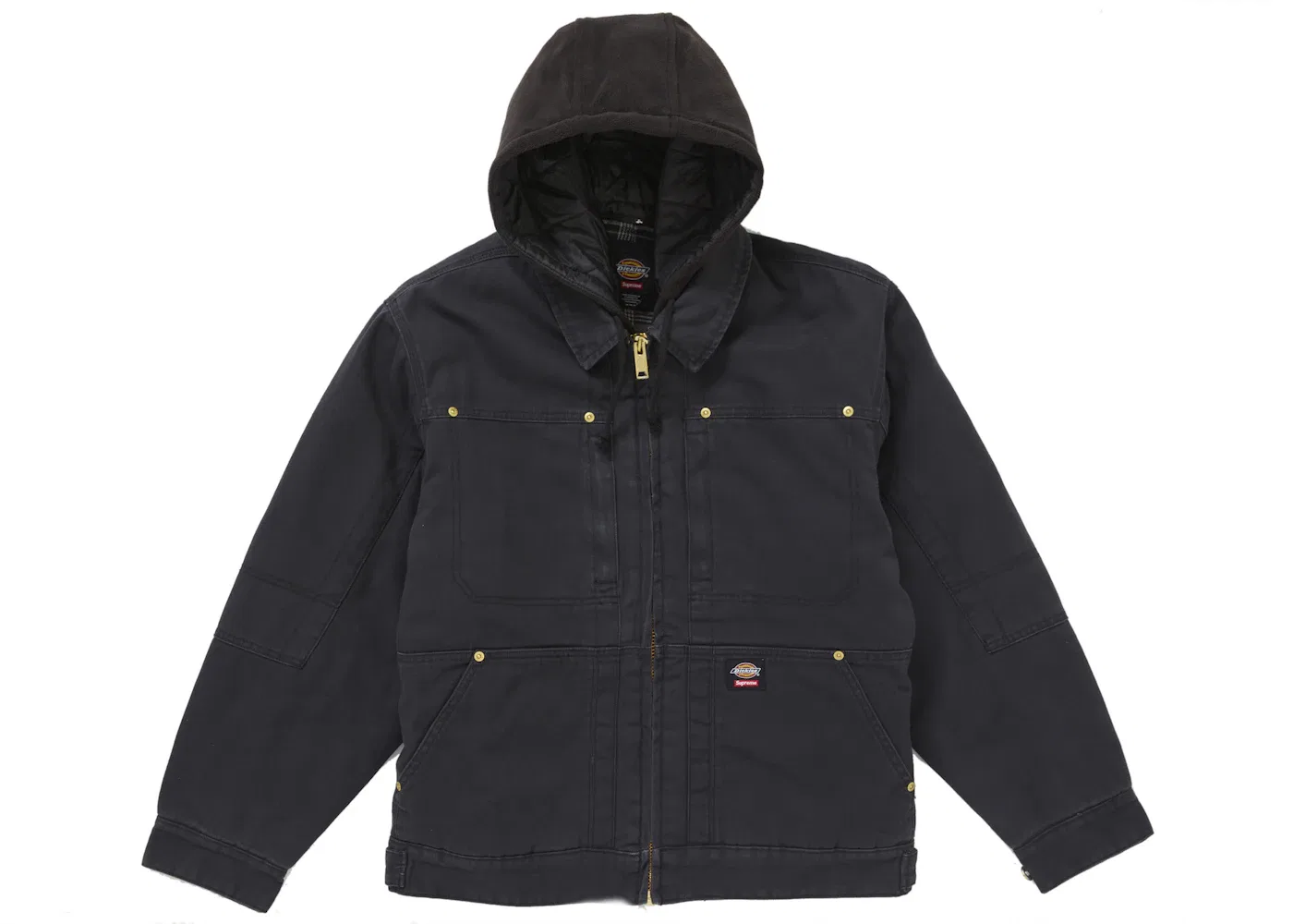 Мужская куртка с капюшоном Hooded Work Jacket Supreme, Black