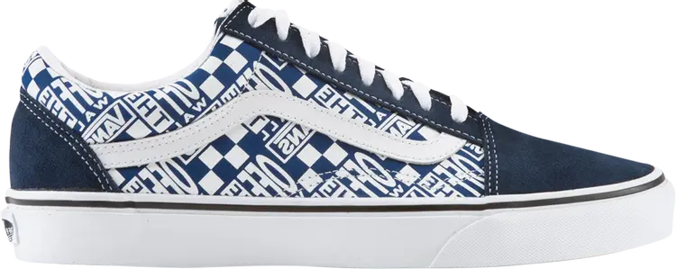 

Кеды Vans Old Skool Off The Wall - Dress Blues, синий