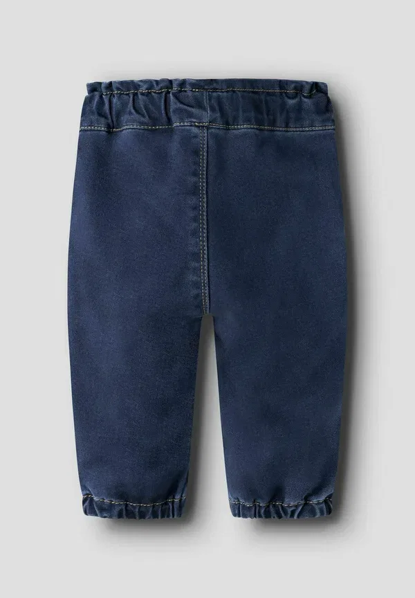 Брюки с эластичным поясом Jeans regular fit Name It, Dark Blue Denim, темно-синий — фото 2