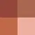Палетка теней для век 4 г с праймером CLARINS, Flame Gradation — фото 2