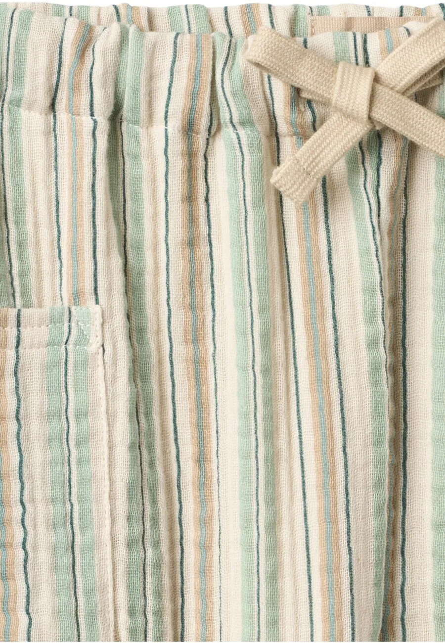 Брюки WHEAT Regular Pants 'Arne' мятного и пихтового цвета — фото 3