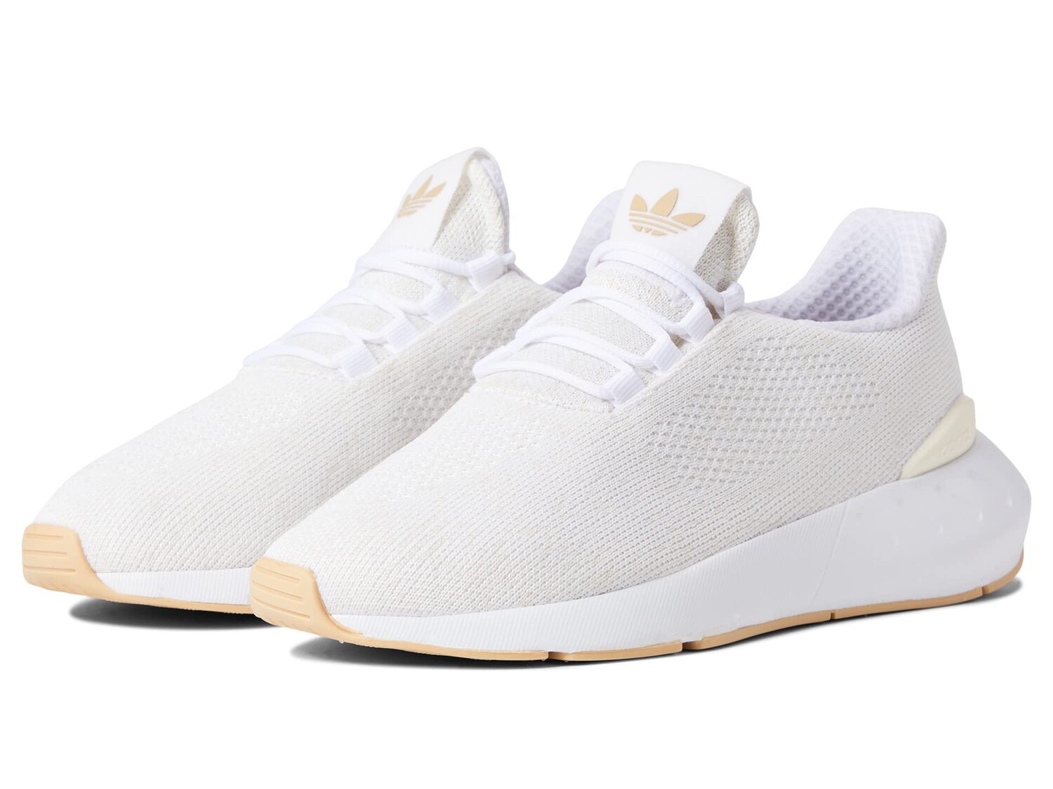 

Детские кроссовки Adidas Originals Swift Run 22 Decon, белый/желтый