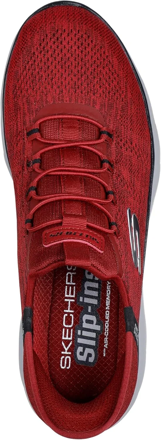 Мужские кроссовки Skechers Summits High Range, Red Black — фото 2