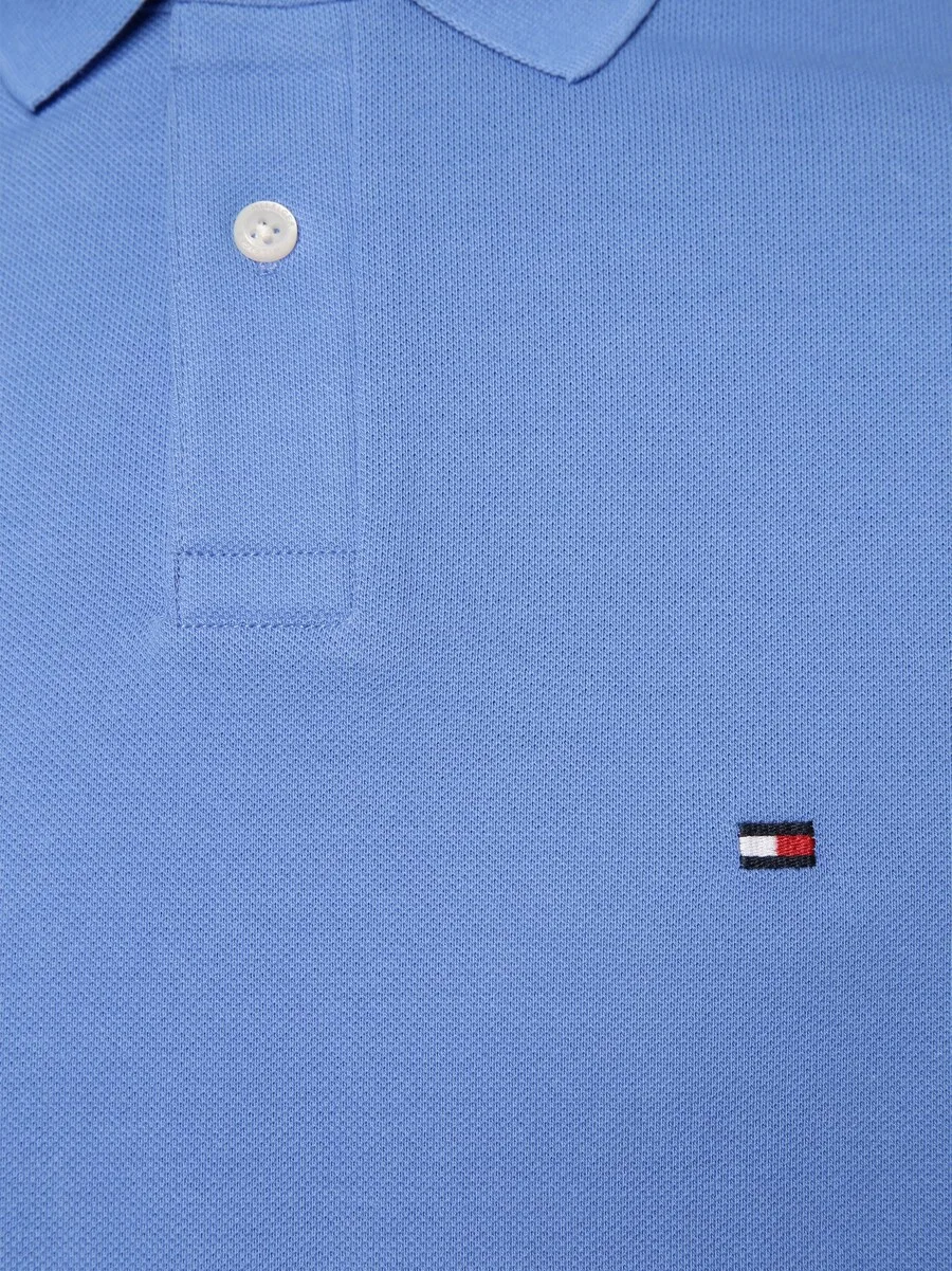 Рубашка TOMMY HILFIGER 'CORE 1985 REGULAR POLO' темно-сини лазурного цвета — фото 3