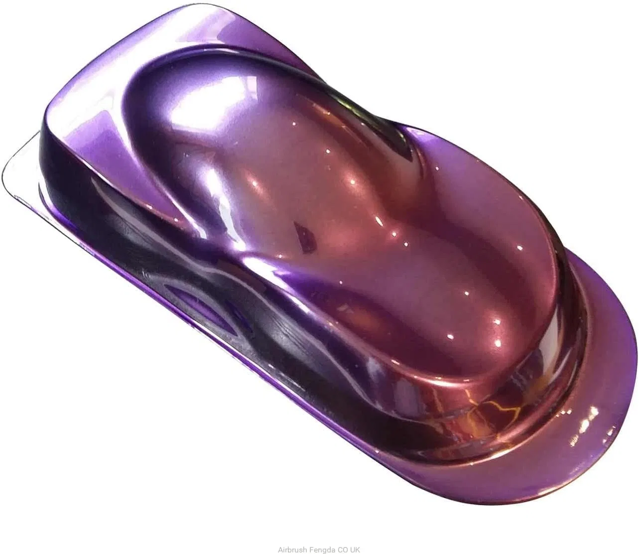 Набор лаков для ногтей CANDY2-O 4659 Deep Purple 120 мл + 4030 Balancing Clear 120 мл + over W357 Quiksilver Chrome 120 мл, Auto Air Colors