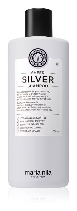

Шампунь нейтрализующий желтый оттенок Maria Nila Sheer Silver