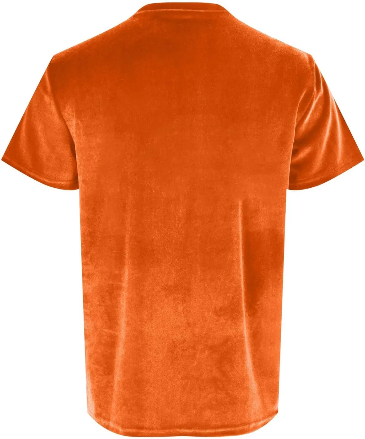 Мужская футболка свободного кроя с круглым вырезом, Orange — фото 3