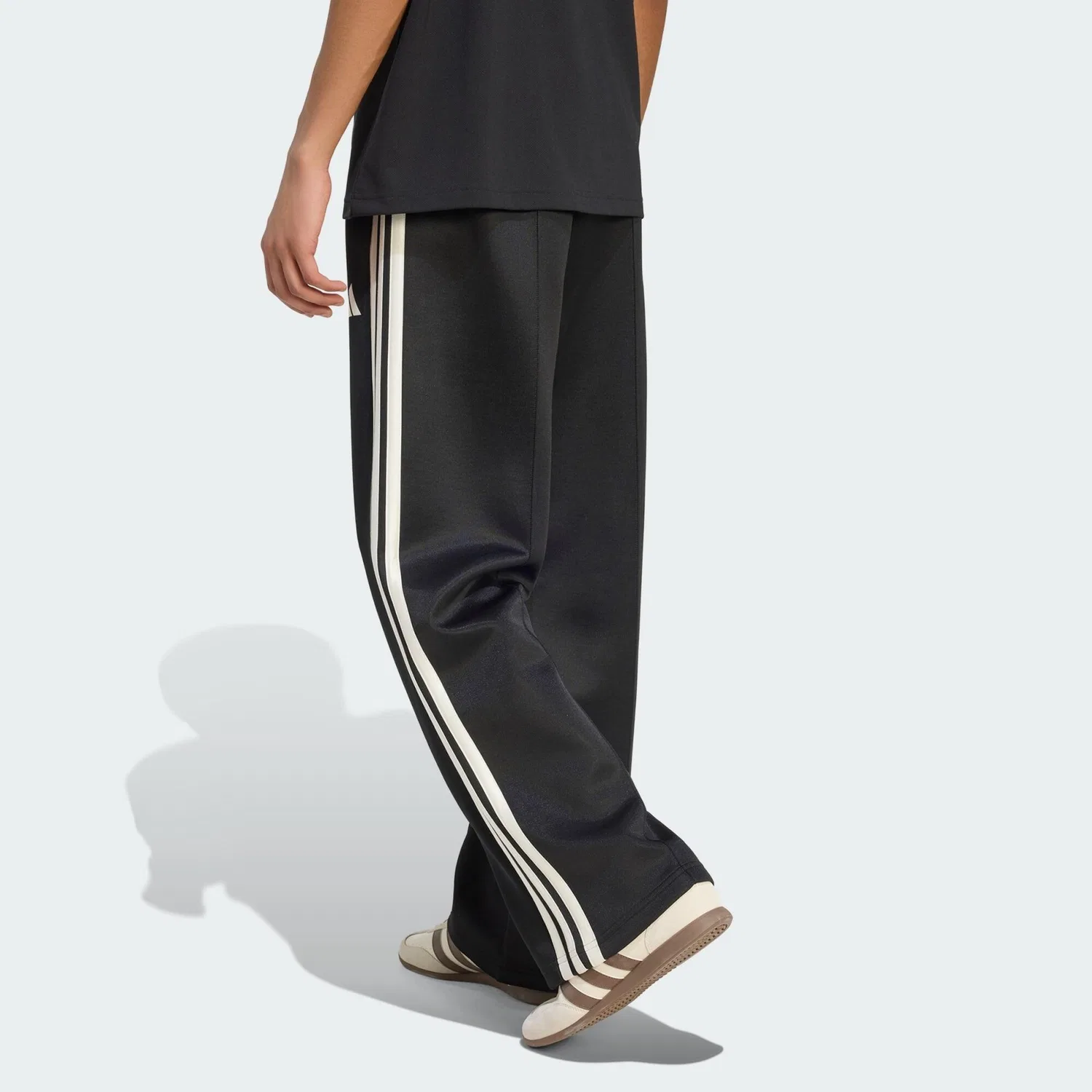 Мужские спортивные штаны свободного кроя Stadium Loose Hose Adidas, Черный — фото 3