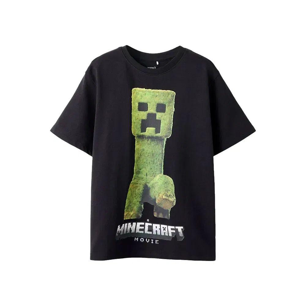 Футболка с коротким рукавом Minecraft Noran Name It, черный
