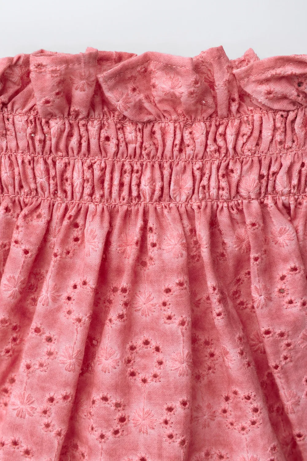 Трусы с швейцарской вышивкой ZARA, Fuchsia — фото 4