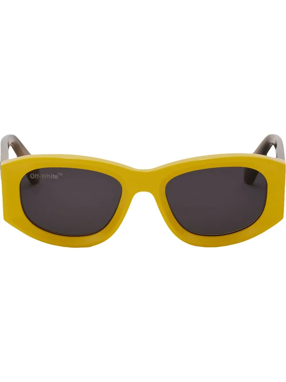 

Солнцезащитные очки в круглой оправе Off-White Eyewear, серый