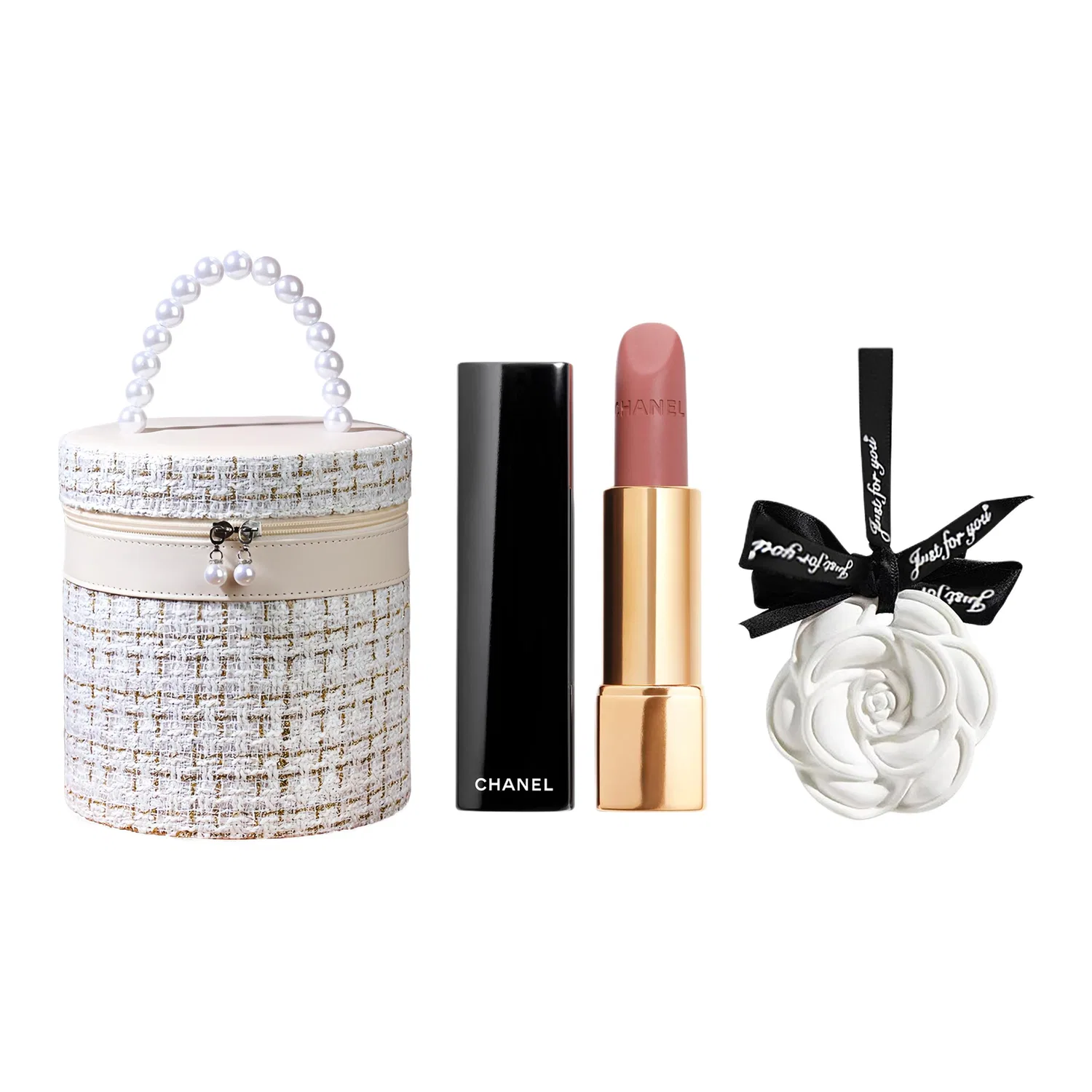 Женский набор косметики с бальзамом для губ и ароматерапией, модель Charm Velvet Lip Balm #62 LIBRE, CHANEL, Black