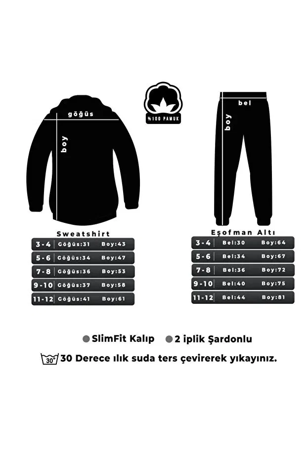 Детский комплект спортивного костюма с принтом для девочек Kids polizei tracksuit set Trendypassion, Red — фото 3