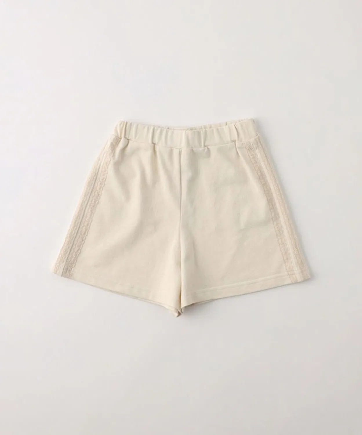 Детские шорты с кружевной отделкой по бокам, модель Side Lace, branshes, Лавандовый — фото 2