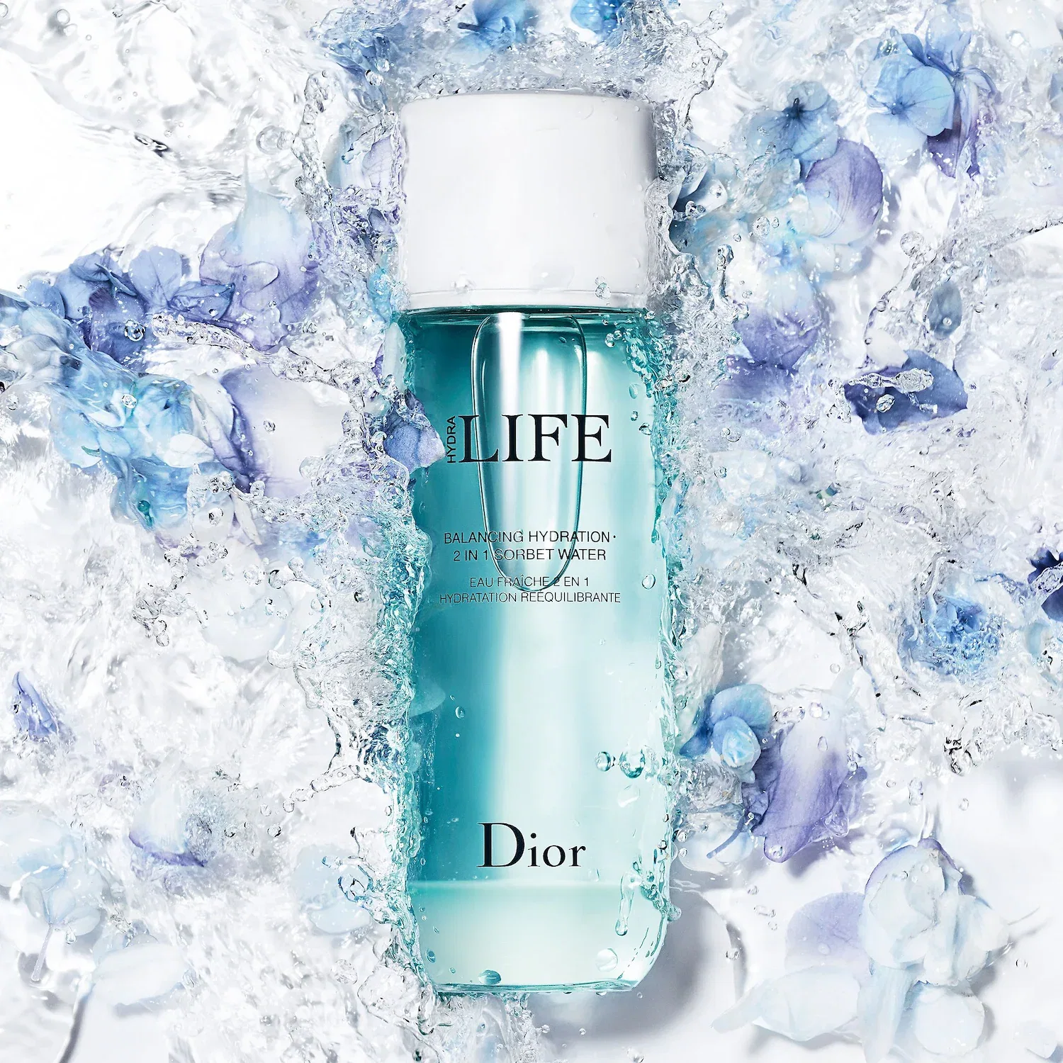 Тоник-лосьон DIOR Hydra Life 2 in 1 Sorbet Water, 175 мл, с пребиотиком — фото 2