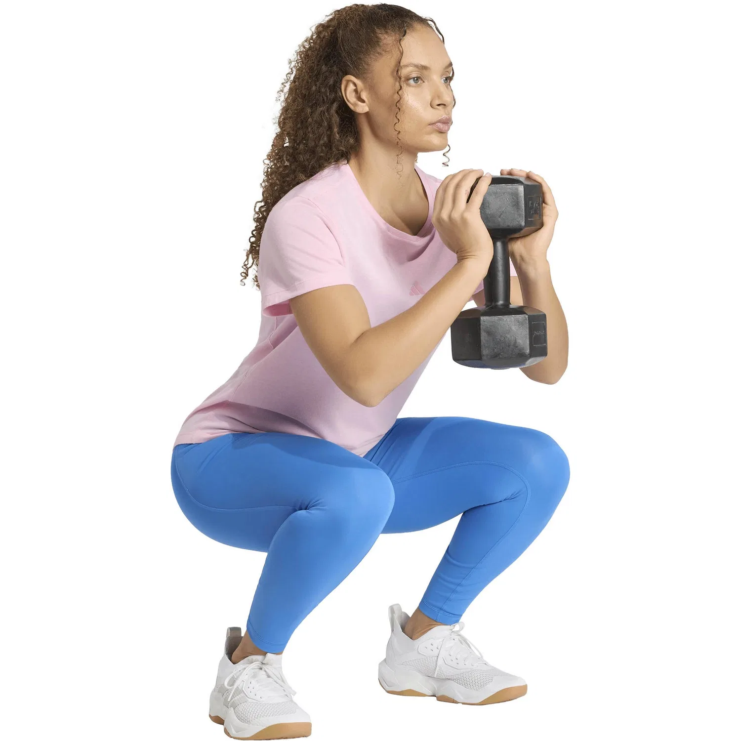Футболка Adidas Performance Shirt Motion в розовом цвете — фото 4