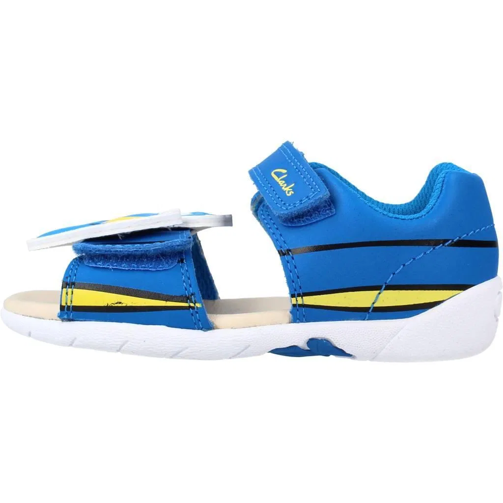 Сандалии с закрытым носком Clarks Zora Nemo T, Blau — фото 2