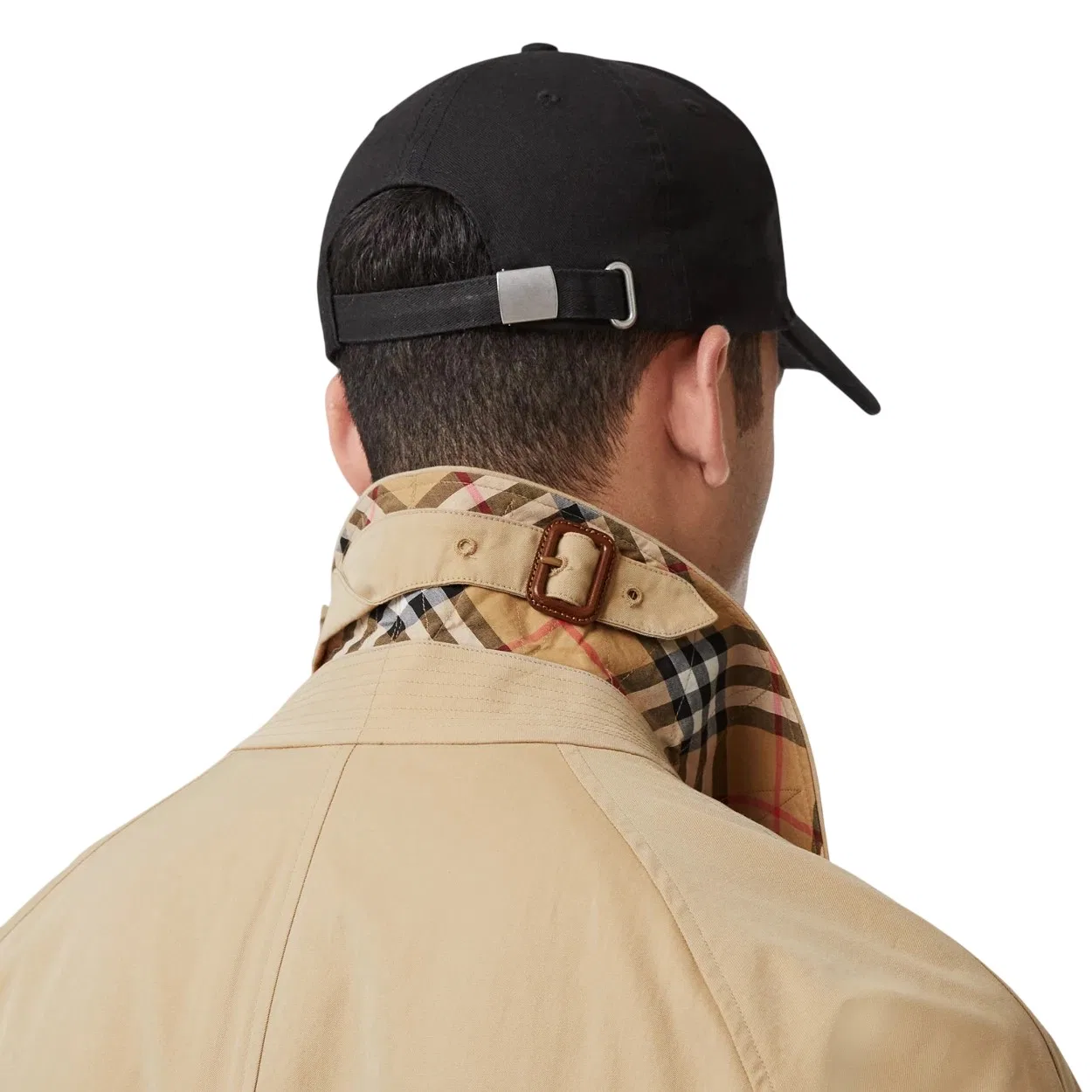 Пальто-кейп средней длины Mid-Length Camden Car Coat Burberry, Honey — фото 3