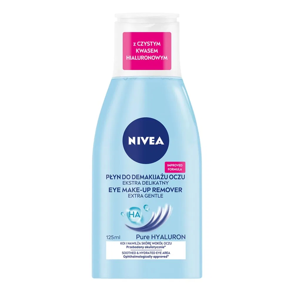 Средство для снятия макияжа с глаз, жидкое, NIVEA, 125 мл