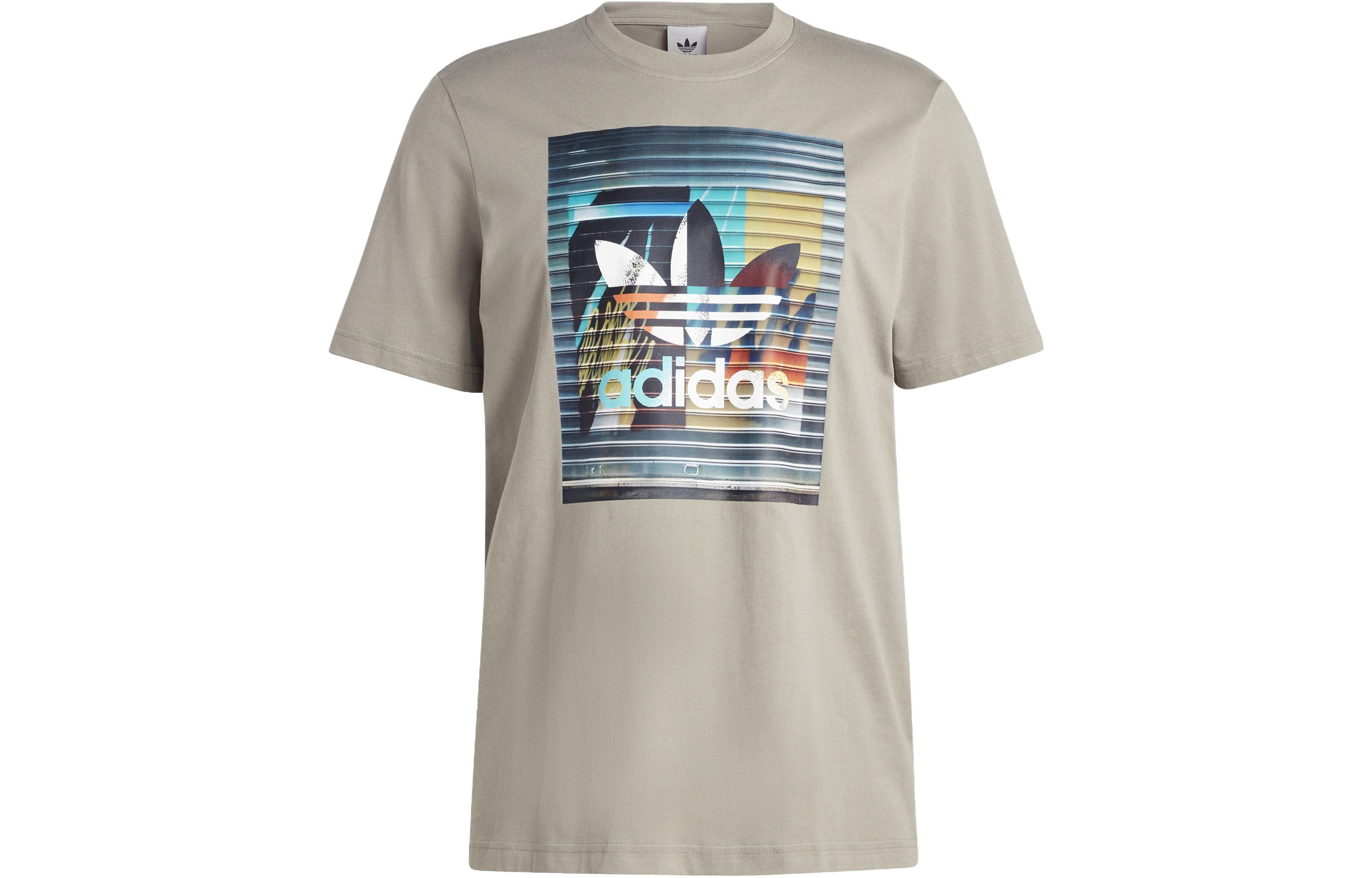 

Adidas Originals Футболка с принтом «Off The Grid», мужская, зеленая