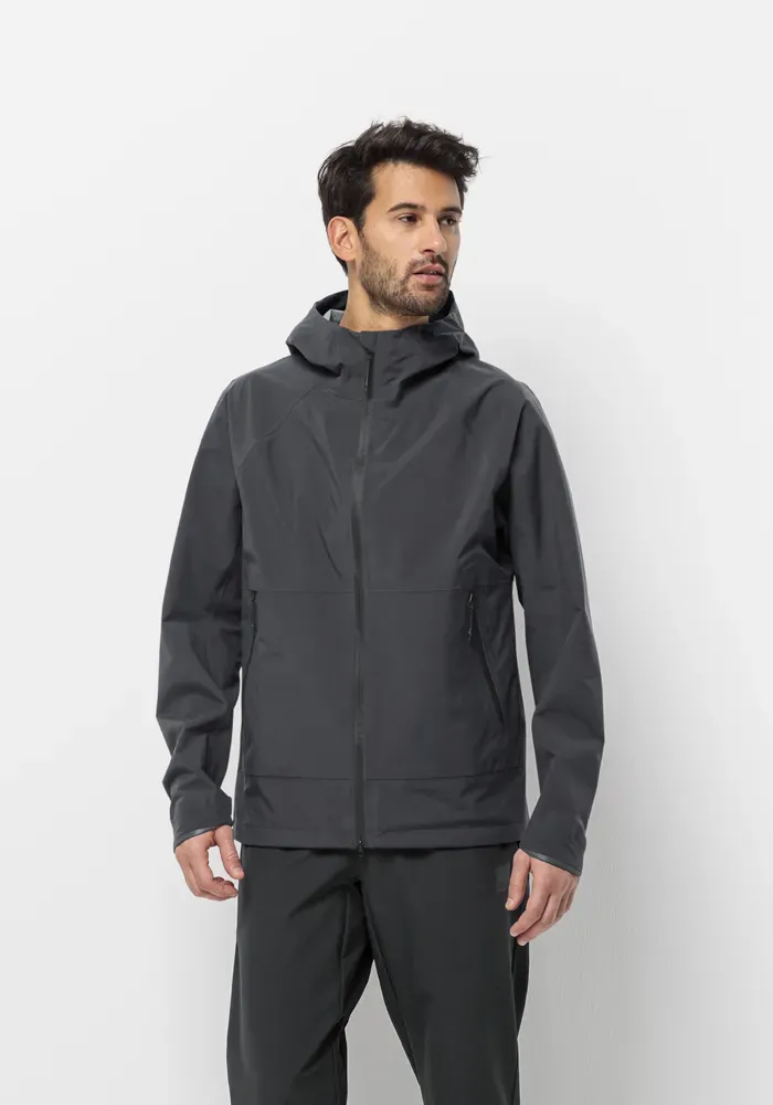 

Велосипедная куртка Jack Wolfskin "BIKE COMMUTE MONO JKT M", с капюшоном, цвет Phantom