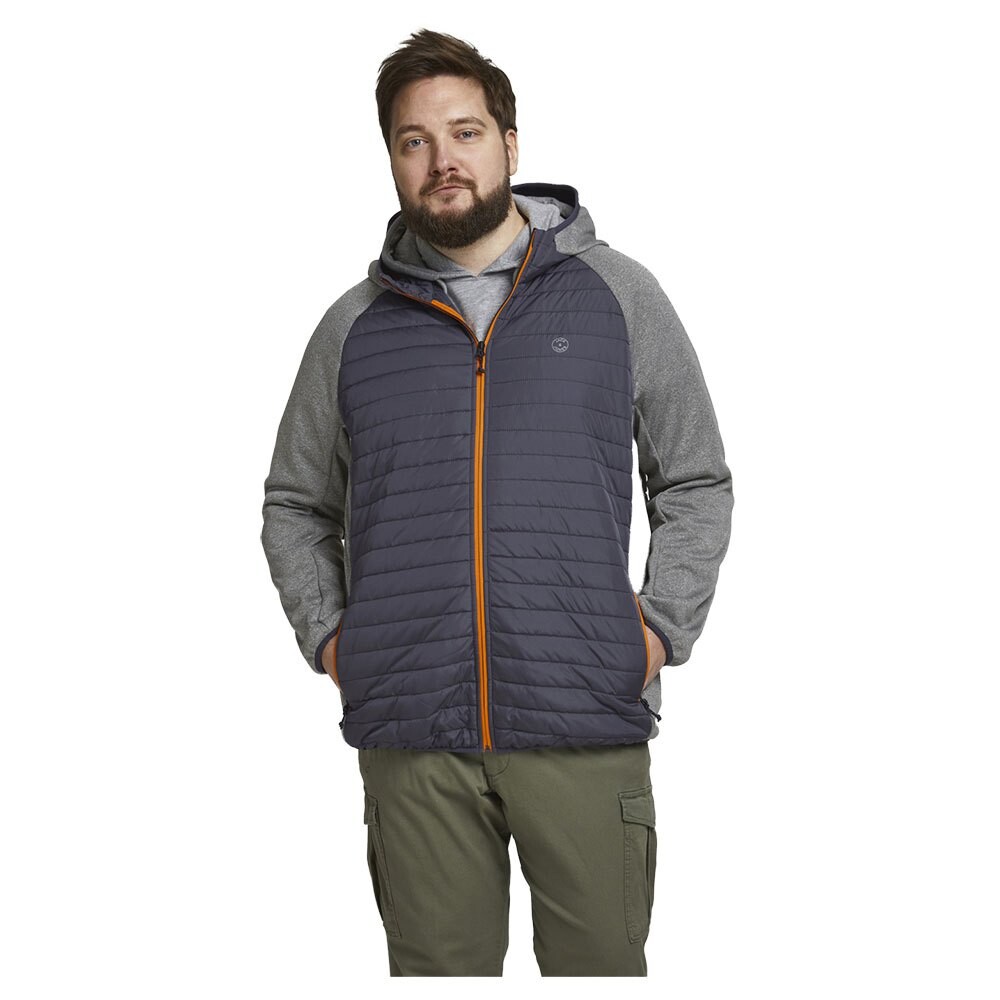 

Куртка Jack & Jones Multi Quilted Plus, серый