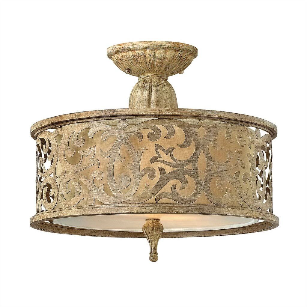 

Потолочный светильник Carabel, шампанское, 2 лампочки Elstead Lighting
