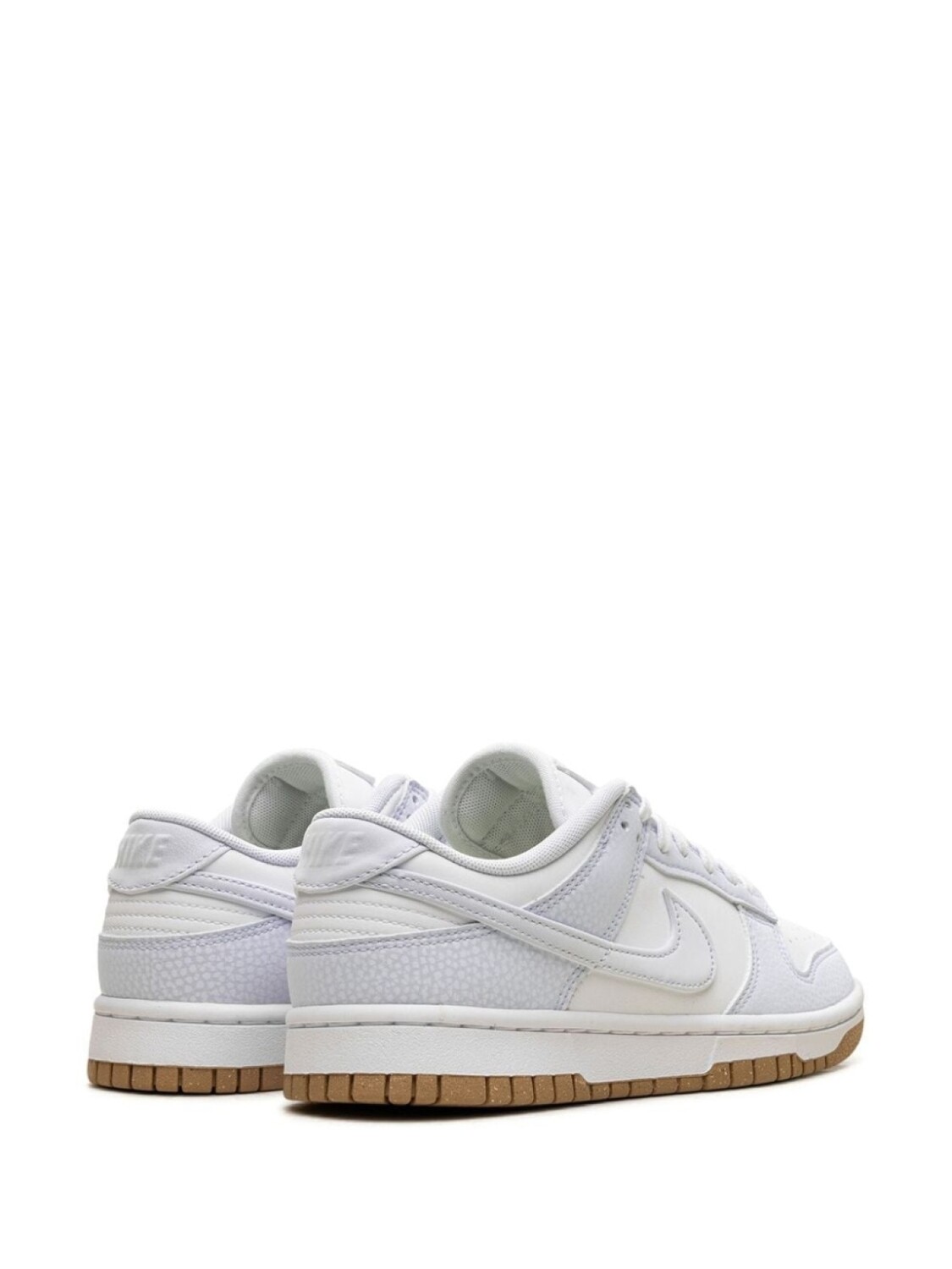 Кроссовки Dunk Low Football Grey/Gum Nike, белый — фото 3