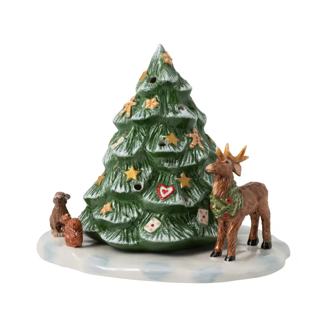 

Декоративная фигурка Елка с дикими животными Christmas Toys Villeroy & Boch, зеленый