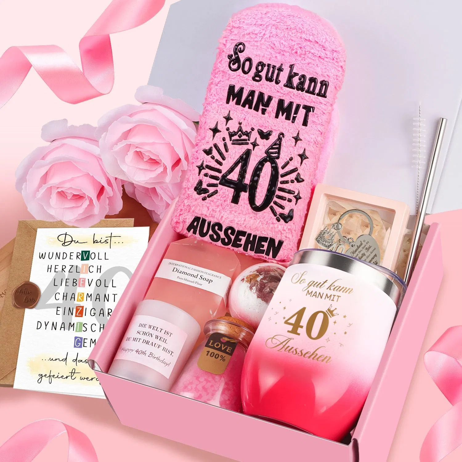 Подарочный набор Giftota для женщин на 40-летие Giftota, 40. Gift Set — фото 4