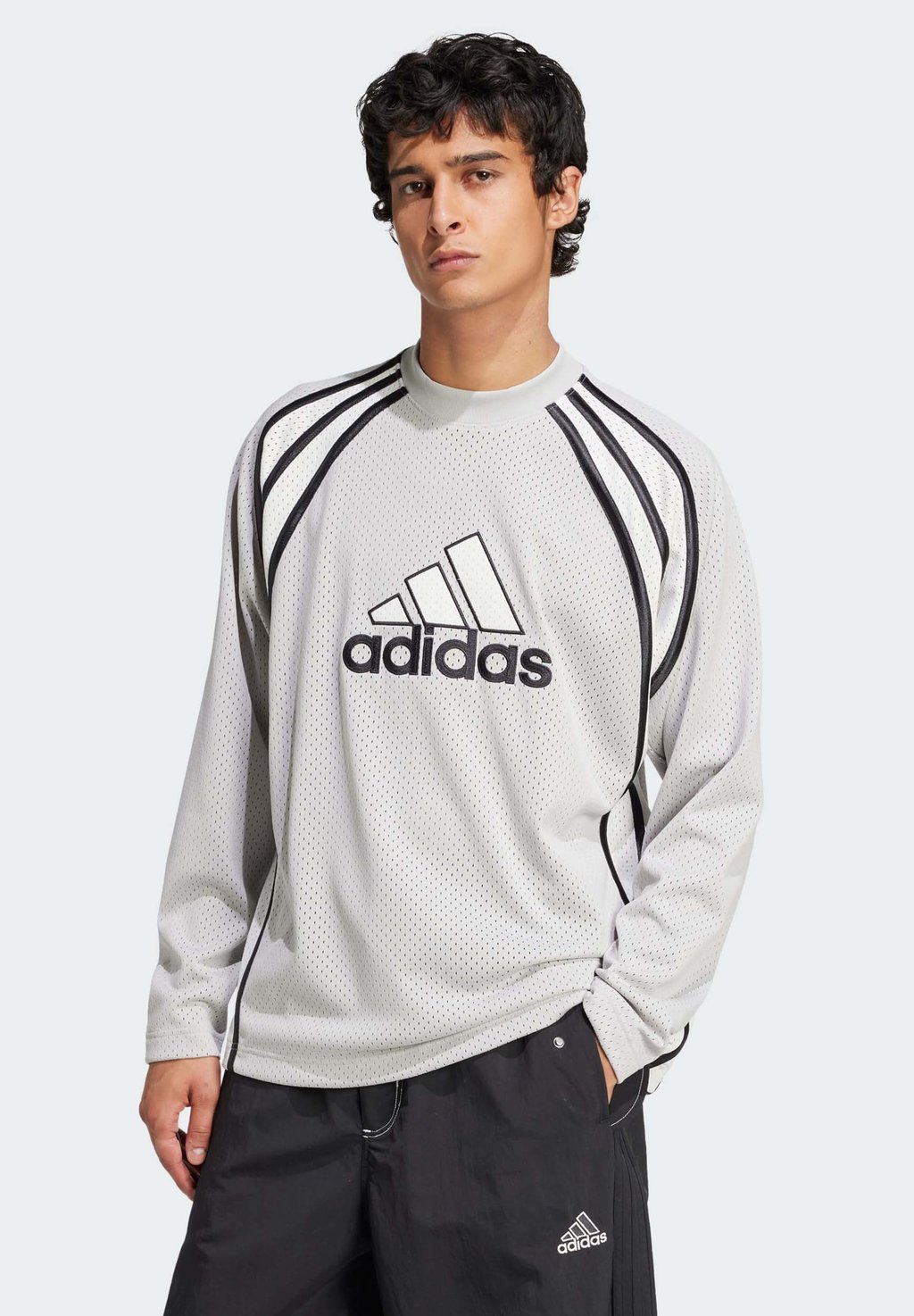 

Лонгслив WARM-UP LONG-SLEEVE Adidas Originals, серый