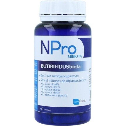 

NPro Butibifidusbiota Butyrat для толстой кишки 60 капсул Npro
