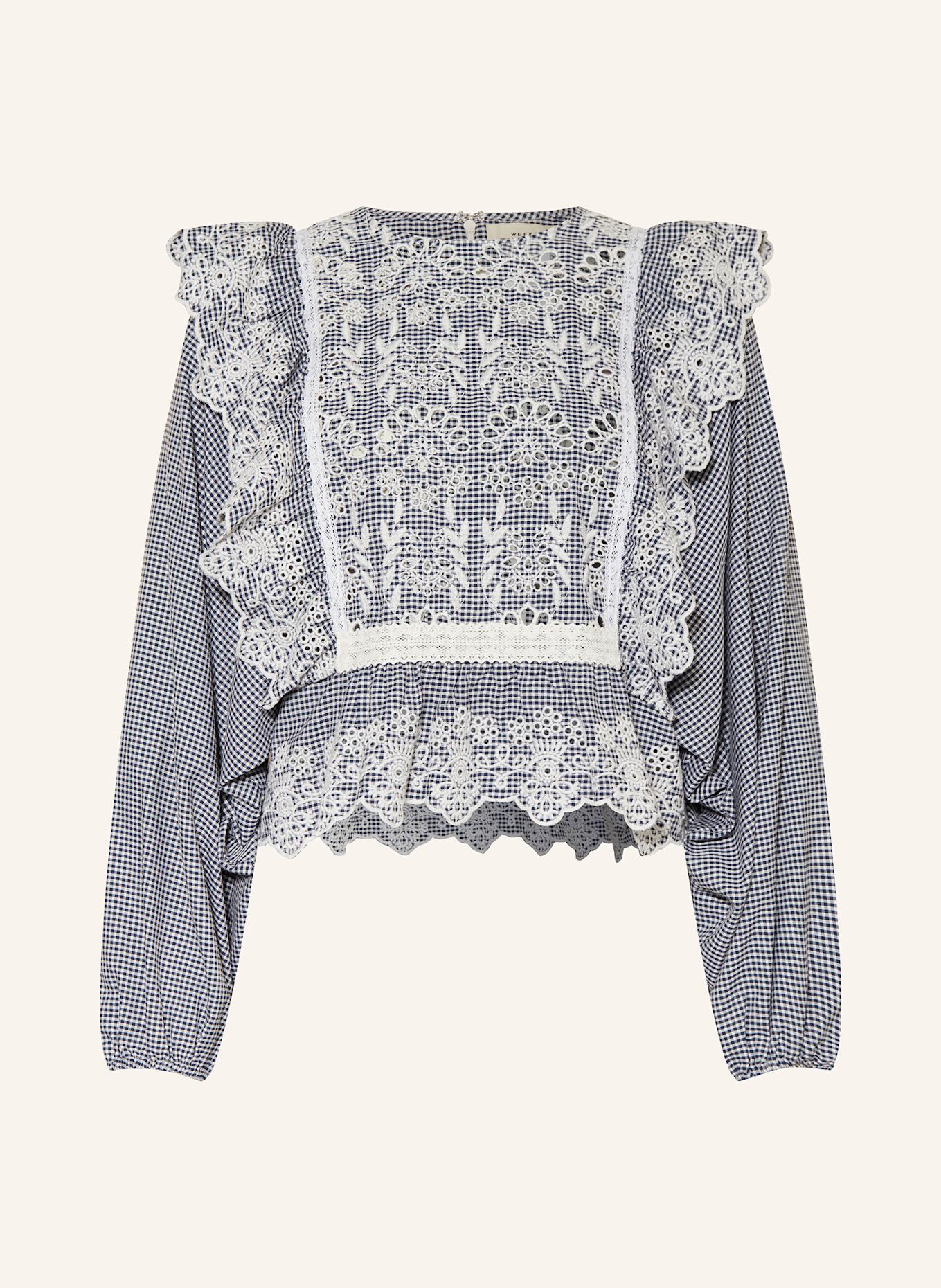 

Блузка-Рубашка Orazio с ажурным кружевом Weekend Max Mara, мультиколор