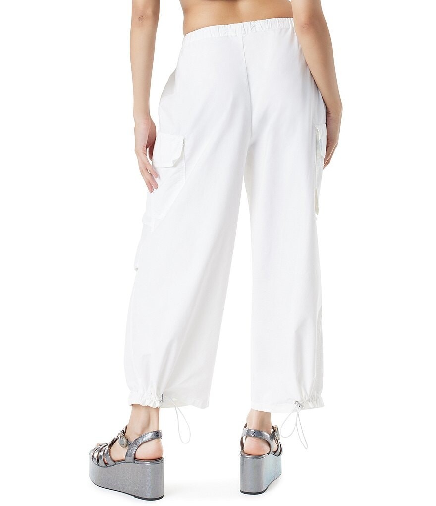 

Укороченные брюки-карго с завязками со средней посадкой Circus NY от Sam Edelman, белый