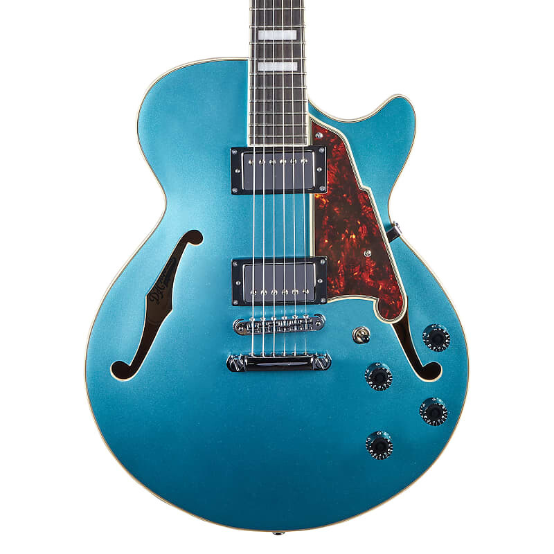 

Электрогитара D'Angelico Premier SS w/Stoptail Single-Cutaway Semi-Hollowbody in Ocean Turquoise w/gigbag