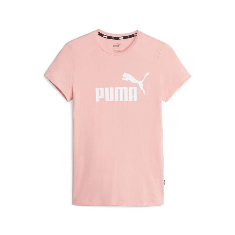 

Женская футболка с логотипом Essentials PUMA Peach Smoothie Pink