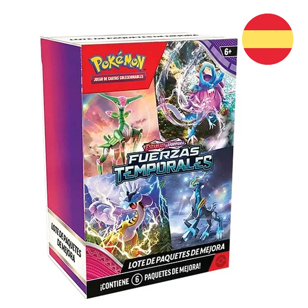 

Коллекционные карточки Pokemon Trading Card Game Scarlet & Violet-Temporal Forces Booster, мультиколор