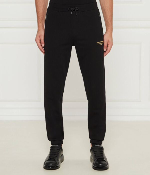 

Брюки Regular fit Karl Lagerfeld, черный