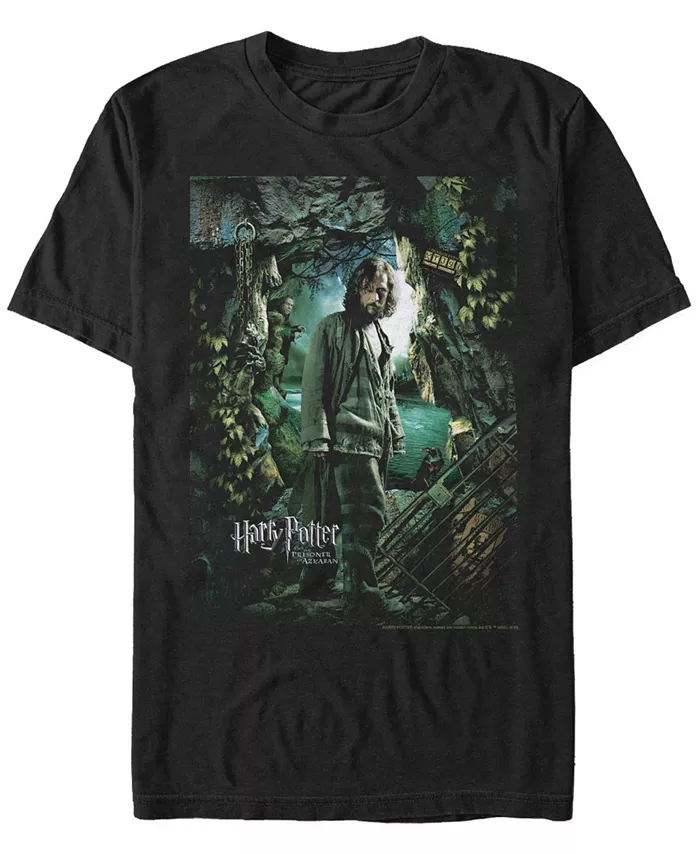 

Мужская футболка с коротким рукавом "Azkaban Poster" Fifth Sun, черный