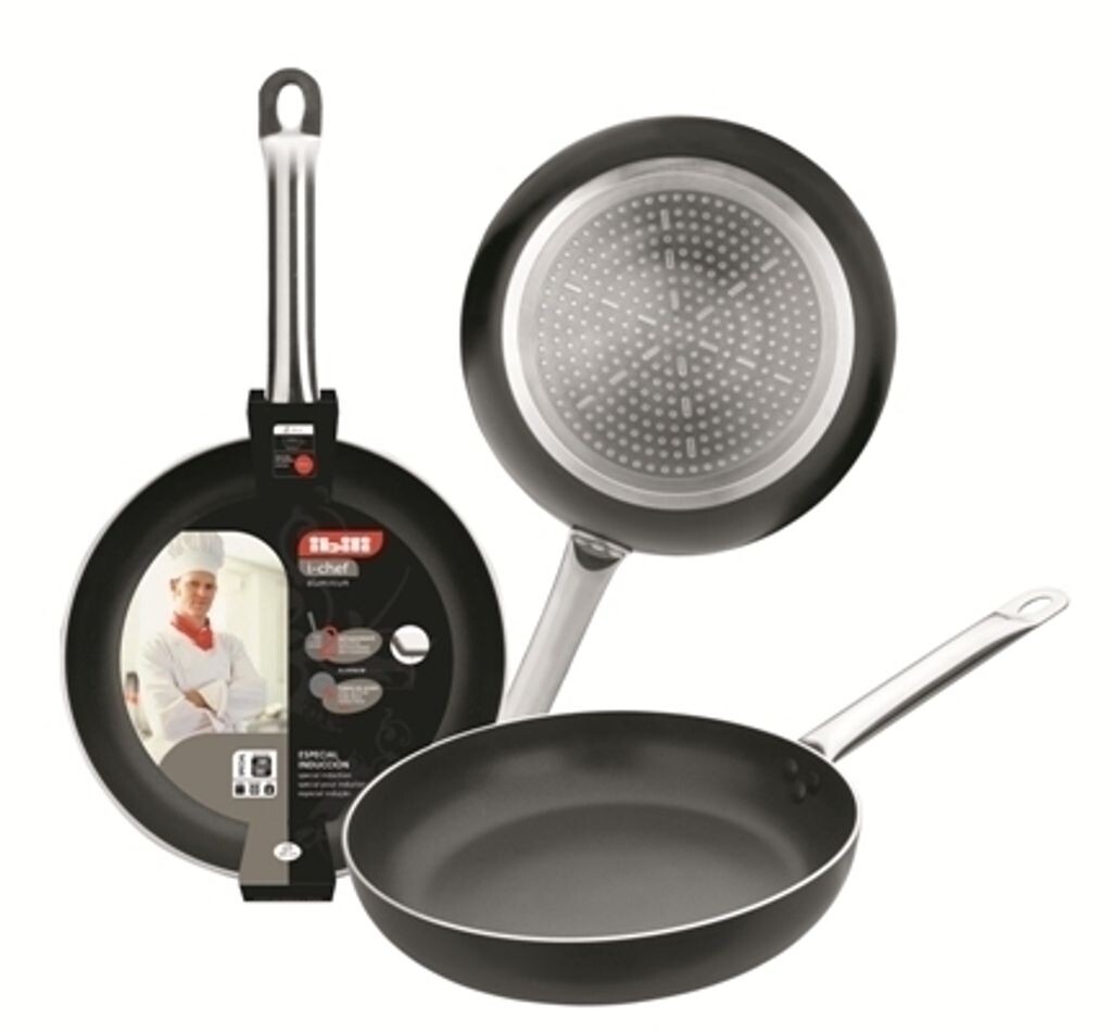 

Сковорода Ibili I-CHEF 403020, диаметр макс. 20 см, алюминий, подходит для индукционных плит, антипригарное покрытие IBILI MENAJE, S.A.