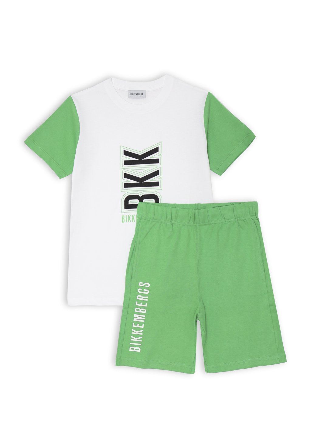 

Футболка с принтом SET Bikkembergs, слоновая кость