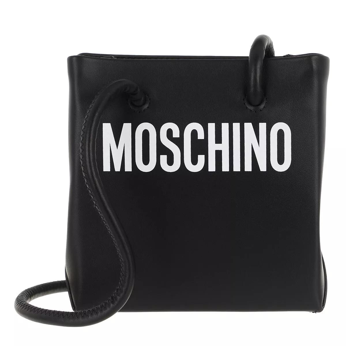 

Сумка через плечо Moschino, черный