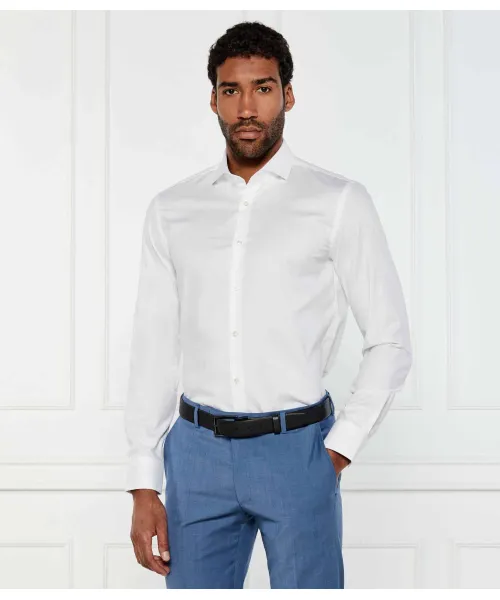 

Рубашка H-hank-spread-c1-222 Slim fit Boss, белый